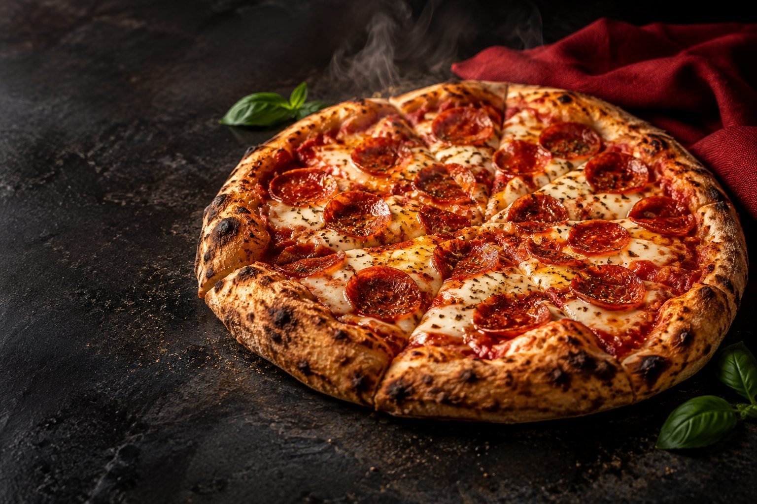 Pizza artesanal da CL Pizzaria